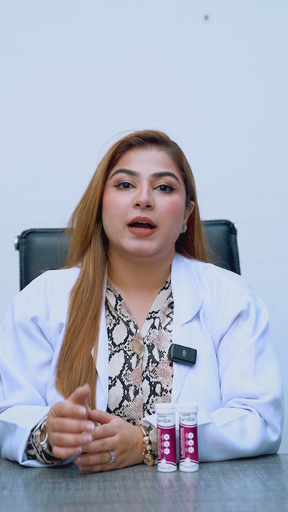 SANSA L-Glutathione Effervescent
Tablets - Skin Whitening,
Brightening & Daily Glow Drink (Orange Flavour)